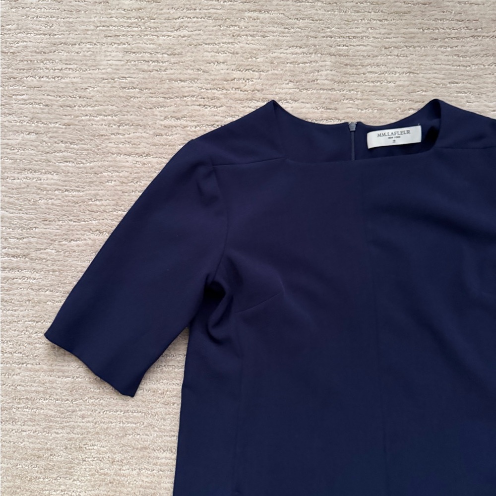 MM Lafleur Navy Blue Emily Dress - Picture 3 of 5
